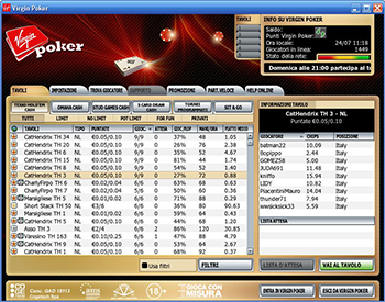 recensione virgin poker